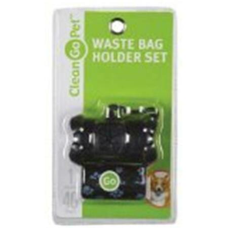 CLEAN GO PET Bone Waste Bag Holder Black ZW4641 17